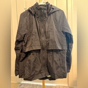 Athleta Black Raincoat